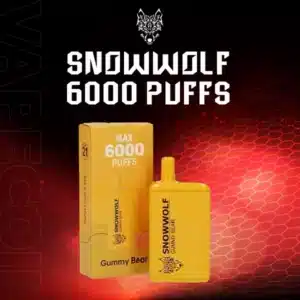 snowwolf 6000 puffs gummy bear