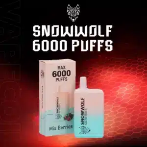 snowwolf 6000 puffs mix berries